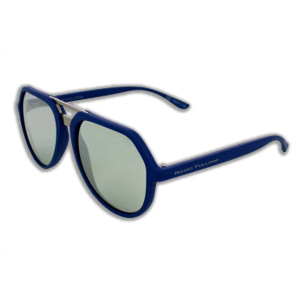 NEW REMO TULLIANI power in matte blue/mirror lens